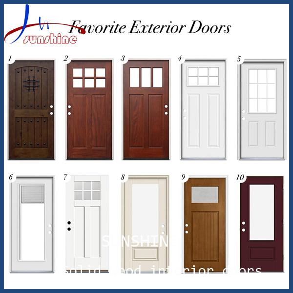 Wood Entry Door